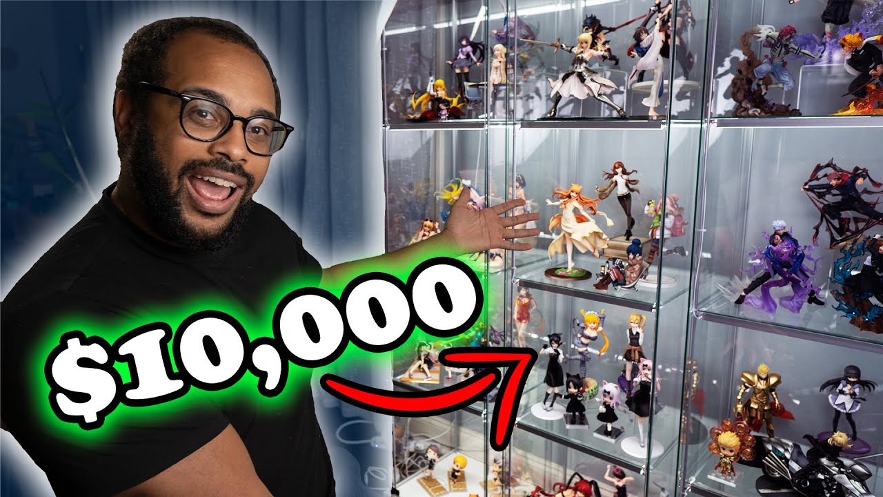 Expansion shelf added to anime figure collection | Anime figures,  Collectibles display case, Displaying collections